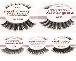 12 styles RED CHERRY False Eyelashes Fake Eye Lashes long and volume eye lashes 1917222