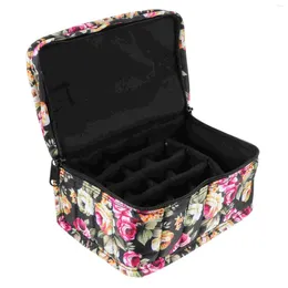 Storage Bags Essential Oil Case Nail Polish Organizer Holder Portable Bottle Box Roller Purse 10Ml Carrying Travel Set Manicure Pouch