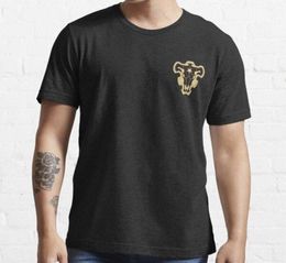 Black Clover Bulls 2021 Summer 3D Printed T Shirt Men Casual Male Tshirt Clown Short Sleeve Funny Shirts Men039s TShirts6808792