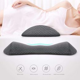 Pad Memory Foam Lumbar Support Pillow for Pressure-relieving Pregnant Waist Sleep Discomfort Home Bed Cushion L2405