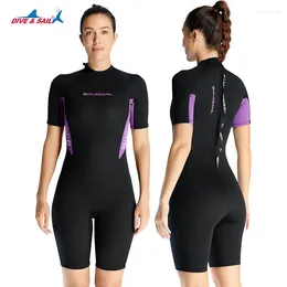 Women's Swimwear Shorty Wetsuit For Mens/Womens Wet Suit Cold Water 3mm Neoprene Swimsuit Diving Surfing Snorkeling Kayaking Sport