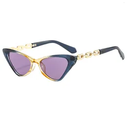 Sunglasses Women's Cat's Eye Shape Trendy Sports Outdoor Classic Sun Glasses For Women Driving Cycling