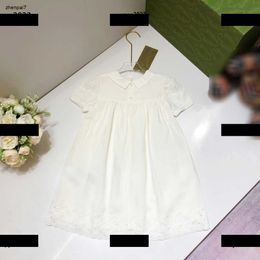 Top designer baby clothes Hollow out skirt decoration Kids Skirt Size 100-160 CM girl Dress Child Summer lapel skirt New Products May02