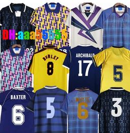 retro 1982 86 89 91 92 93 94 96 98 00 SCoTlaNd ROBERTSON MCGREGOR McCoist McGregor 2000 2002 Scottish National Team MCGINN Set 1978 Home away Football Shirt