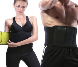 Women Men Waist Slimming Belt Neoprene Waist Cincher Corset Tummy Control Cincher Belt Body Shaper Shapewear279o3229036