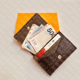 Enveloppe Carte de Visit M63801 Designer Fashion Men Coin Business Kreditkarten Tickethalter Key Case Luxus Taschenorganisator Brieftasche N 255s