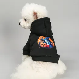 Dog Apparel Dogs Costume Print Sweatshirt Fashion Pet Hoodie Party For Puppy Halloween Sweater Breathable Cat Festival Suit