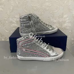 Golden Goosee New Do-old Dirty Designer Golden Goos Shoe Italian Deluxe Brand Sneaker with Classic Leather Glitter Sparkle Man Women Mid Star High Top Style 129