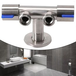 Bathroom Sink Faucets Double Handle Cold Water Faucet Washing Machine Stainless Steel Fixture Accessories And Parts