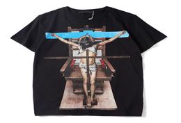 Mens T Shirt Men Women High Quality Short Sleeves Fashion Couples Summer Cotton Jesus Cross Print T Shirt Tees5103467