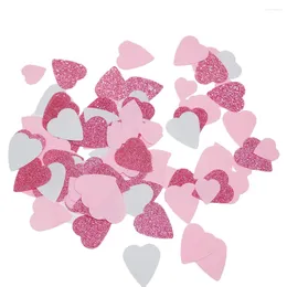 Party Decoration 15g/bag 35mm Love Heart Confetti Pink Blue Decorations For Baby Shower Wedding Birthday Supplies Home Decor