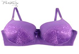 PariFairy Big Cup F G Bra Full Coverage Underwire Support Mold Cup Back Closure 3 Hook and Eyes Adjustedstraps 42 44 46 483899824