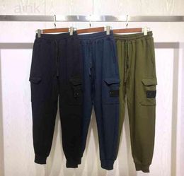 Mens Stylist Jogging Pants Fashion High Quality Beam Foot Trousers Solid Colour Mens Stylist Pants Black Blue Green3054926