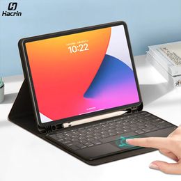 Keyboard Case for iPad Pro 12 9 11 Inch iPad 9th 10th Generation 10.9 Air 5 4 10.2 Mini 6 Cover Case with Bluetooth Keyboard 240509