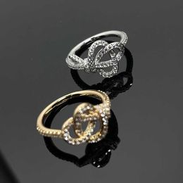Fashion New full diamond key ring for female niche high-end luxury couples 925 sterling silver knot high version
