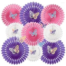 Decorative Figurines Butterfly Birthday Decorations Paper Butterflies Pride Hanging Pastel Ceiling