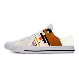 Casual Shoes High Quality Art Print Kazimir Malevich Men Women Summer Causal Flats Fashionable Sneakers Top Latest Board