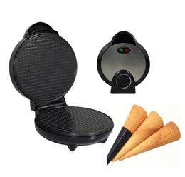 Round Nonstick Electric Stroopwafel Syrup Waffle Maker Baker Machine Stainless Y5JC Baking Moulds6892301