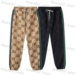 Pantaloni da uomo maschile maschile pantaloni lunghi lettere nere khaki verdi vede casual pantaloni hip hop