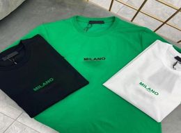 Green Man T Shirts Designer Mens Summer Short With Letters Men Tees Casual Shirt Unisex Tops Asian Size S4XL8178895