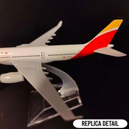 1:400 Metal Iberia A330 Replica Aircraft Airlines Aeroplane Diecast Plane Model Aviation Collectible Miniature