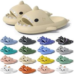 Free slides Shipping Designer one shark sandal slipper for GAI sandals pantoufle mules men women slippers trainers flip flops sandles col 25d s wo s