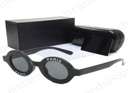 2019 Luxury Round Retro Sunglasses Womens Designer Coating glasses Paris Print New Italy Famous Ladies eyeglasses With Box1320874