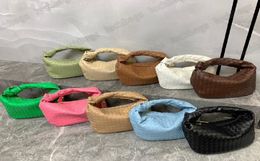 Designer Teen Jodie Women Large Bag Luxury Shoulder Bags Soft Large Tote Underarm Knotted Pleated Jodies Dumpling Knitting s Handbags Fashion 36cm Handbag3915731