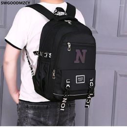 Backpack School Notebook Bag FASHION Men Handbag Luxury For Boys Computer Korean Bags