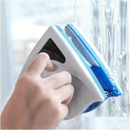 Cleaning Brushes Magnetic Window Cleaner Brush For Washing Windows Wash Home Magnet Household Wiper Tool Glass 230531 Drop Delivery Dhcjz