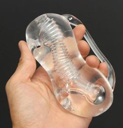 Pussy Masturbators for Male Masturbation Tube Sleeve Masturbator Vagina Butt Vagina Realistic Transparent Men Sex Adult Game Toy 18666517