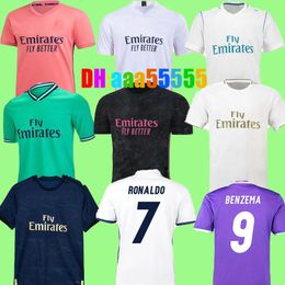 2016 2017 2018 2019 2020 2021 real madrids soccer jerseys Retro Ronaldo BENZEMA SERGIO RAMOS KROOS BALE MARCELO MODRIC ZIDANE 16 17 18 19 20 21 football shirt