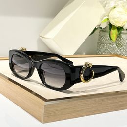 Chunky Sunglasses Gold Black/Grey Gradient Women Summer Sunglasses Designer Glasses Sunnies Lunettes de Soleil UV400 Eyewear