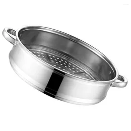 Double Boilers Steamer Pot Stainless Steel Basket For Vegetables Steaming Plate Rack Seafood Insert