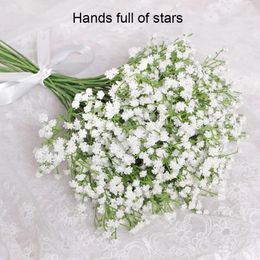 Decorative Flowers 10pcs Realistic Gypsophila Artificial For Touch Of Beauty Eco-friendly Home Decoration