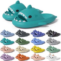 slides Shipping shark Free one Designer sandal slipper for GAI sandals pantoufle mules men women slippers trainers flip flops sandles col a14 s wo s