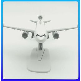 Multiple Simulation Of MD-11 aircraft Model 20cm Alloy Metal Aeroplane Plane Scale Decoration Ornaments Gifts for Children