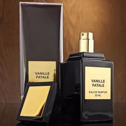 2024 VANILLE FATALE Myrrhe Mystere 50ML Parfums de Cologne VANILLA SEX Perfume Eau De Parfume Opuim Lady Black Perfumes Long Lasting Smell Women Fragrance Edp Spray