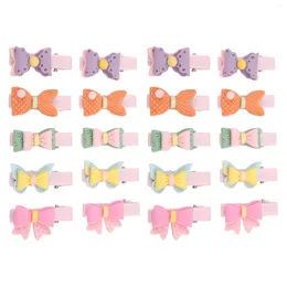 Dog Apparel Bowknot Pet Double Layer Hairpins Halloween Rubber Band Dogs Cats Bowtie Hair Accessories For Cat Small Animal