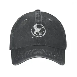 Ball Caps The Mocking Jay Baseball Distressed Cotton Headwear Movie Outdoor All Seasons Travel Adjustable Hats Cap