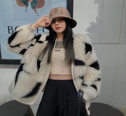 OFTBUY 2020 New Fashion Casual Real Fur Coat Winter Jacket Women Natural Wool Fur Outerwear Streetwear Thick Warm Oversize5754075