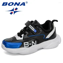 Casual Shoes BONA 2024 Designers Children Outdoor Kids Synthetic Sneakers Boys Trendy Sport Girls Comfy