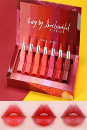Buy one 6 Lipstick 7 Makeup Colour Plant Lipstick Lip Gloss Lip stick Beauty Lips Makeup long lasting Lipstick set 7 days gift6516021