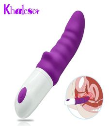 Khalesex Oral Clit Dildo Vibrator 8 Speeds G Spot Massage Adult Sex Toys for Woman Anal Plug Vibrator Masturbator Sex Toy Shop Y186760354