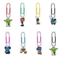 Party Decoration Jedi Youth Cartoon Paper Clips Nurse Gift Cute For Kids Bk Bookmark Colorf Office Supplies Gifts Teacher Novelty Book Otvew