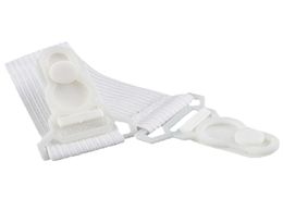 Fitted Bed Sheet Mattress Grippers Suspenders Elastic Garter Fastener Holder Clips Straps Rubber Button Hook White220Z1548030