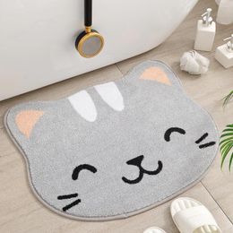 Carpets DEXI Loop Pile Bathroom Mat Absorbent Quick Dry Cartoon Floor For