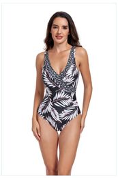 Women's Swimwear One-piece Bikini Swimsuit European And American Sexy Suit