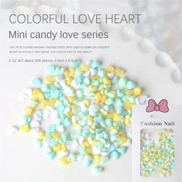 Decorative Flowers Nail Art Accessories Healthy Candy Colors Cartoon Love Uniform Color Manicure Safety Cute Not Easy To Fade Resin