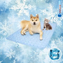 Dog Cooling Mat Summer Pet Cold Bed Extra Large For all Dogs PetAccessories Cat Durable Blanket Sofa Ice Pad 240520
